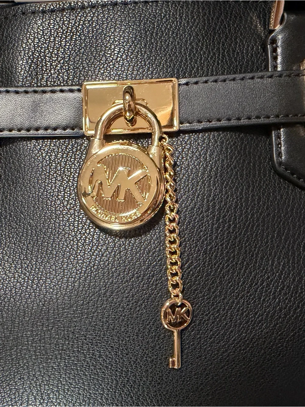 Michael Kors Hamilton Medium Leather Satchel